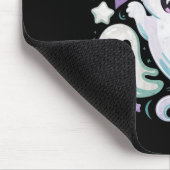 幽霊キャットブー子猫ハロウィーン マウスパッド (コーナー)