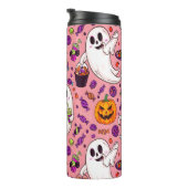 幽霊キャンディハロウィン可愛不気味い甘い タンブラー (回転右)