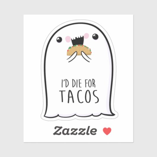 幽霊キュートハロウィーンアートオータム秋シーズン シール (シート)