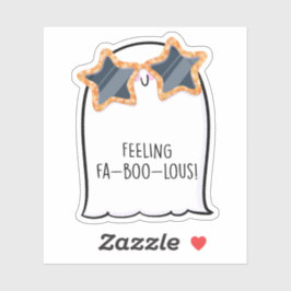 幽霊キュートハロウィーンアートオータム秋シーズン シール