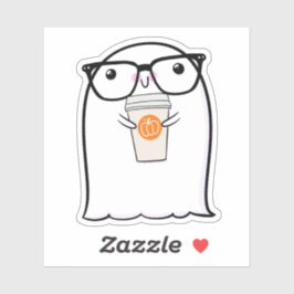 幽霊キュートハロウィーンアートオータム秋シーズン シール