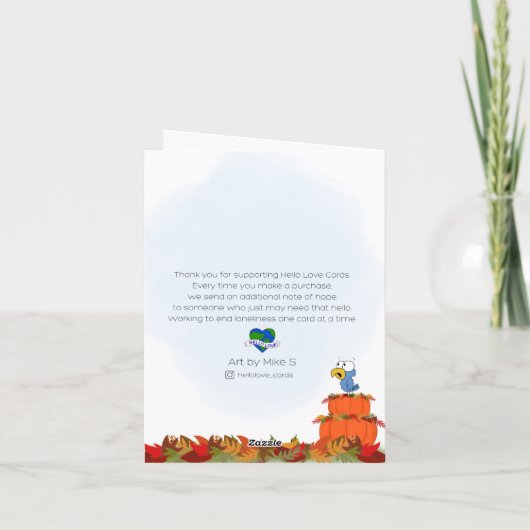 幽霊キリン カード (裏面)