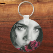 幽霊キーチェーン キーホルダー (正面)