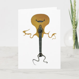 幽霊ギター カード