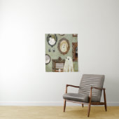 幽霊ギャラリーにポートレートがある タペストリー (インサイチュ)