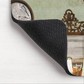 幽霊ギャラリーにポートレートがある マウスパッド (コーナー)