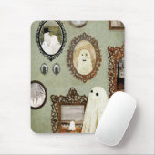 幽霊ギャラリーにポートレートがある マウスパッド (マウス)