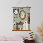 幽霊ギャラリーにポートレートがある 吊り下げ型タペストリー (寝室)