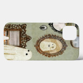 幽霊ギャラリーにポートレートがある Case-Mate iPhoneケース (裏面 (横))