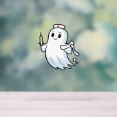 幽霊クラシックナースTシャツ_1 アクリルサイン (ニュートラル)