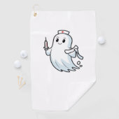 幽霊クラシックナースTシャツ_1 ゴルフタオル (インサイチュ)