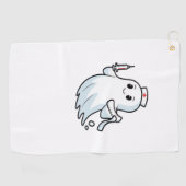 幽霊クラシックナースTシャツ_1 ゴルフタオル (横)