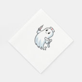 幽霊クラシックナースTシャツ_1 スタンダードランチョンナプキン (角)