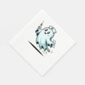 幽霊クラシックナースTシャツ_2 スタンダードランチョンナプキン (角)