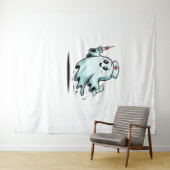 幽霊クラシックナースTシャツ_2 タペストリー (インサイチュ(横))