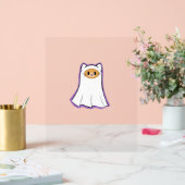 幽霊クラシックネコTシャツ_3 アクリルサイン (ウェディング)