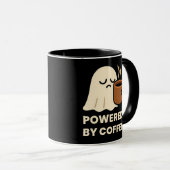 幽霊クラシックマグかわいい眠いコーヒーと マグカップ (正面右)