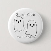 幽霊クラブPin 缶バッジ (正面)