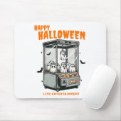 幽霊クローゲームハッピーハローウィン マウスパッド (マウス)