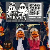 幽霊クールハッピーハローウィンQRビジネス 横断幕