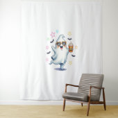 幽霊クールハロウィーンビベス タペストリー (インサイチュ)