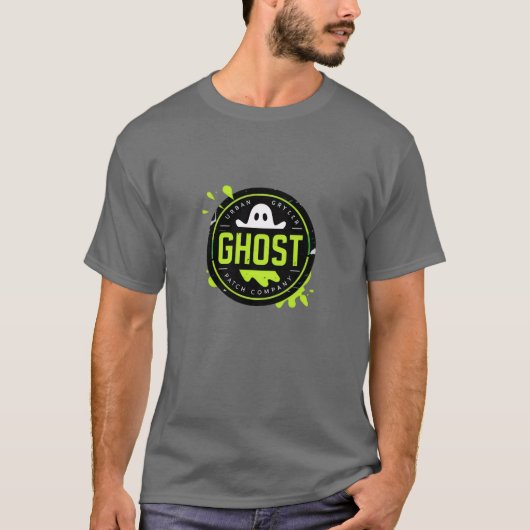 幽霊グラフィックTシャツ Tシャツ (正面)
