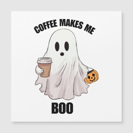 幽霊コーヒーハロウィンおもしろい (正面)