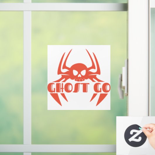 幽霊ゴー不気味シーズン ウィンドウサイン (ホーム)