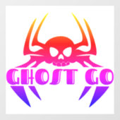 幽霊ゴー不気味シーズン ウィンドウサイン (シート)