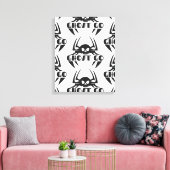 幽霊ゴー不気味シーズン キャンバスプリント (インサイチュ (リビング))