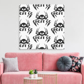 幽霊ゴー不気味シーズン キャンバスプリント (インサイチュ (リビング))