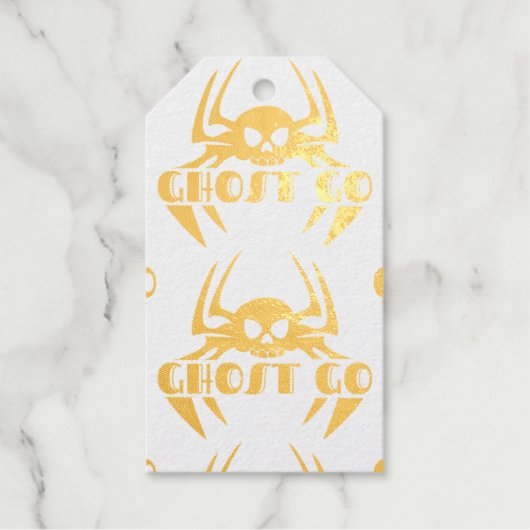 幽霊ゴー不気味シーズン ギフトタグ (正面)