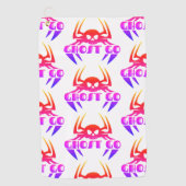 幽霊ゴー不気味シーズン ゴルフタオル (正面)