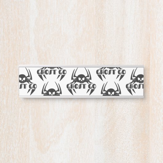 幽霊ゴー不気味シーズン サインプレート (正面)