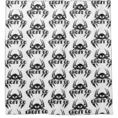 幽霊ゴー不気味シーズン シャワーカーテン (正面)