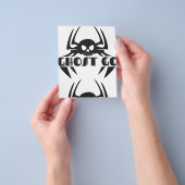 幽霊ゴー不気味シーズン チラシ (手)