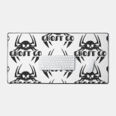 幽霊ゴー不気味シーズン デスクマット (キーボード&マウス)