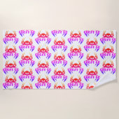 幽霊ゴー不気味シーズン ビーチタオル (正面)