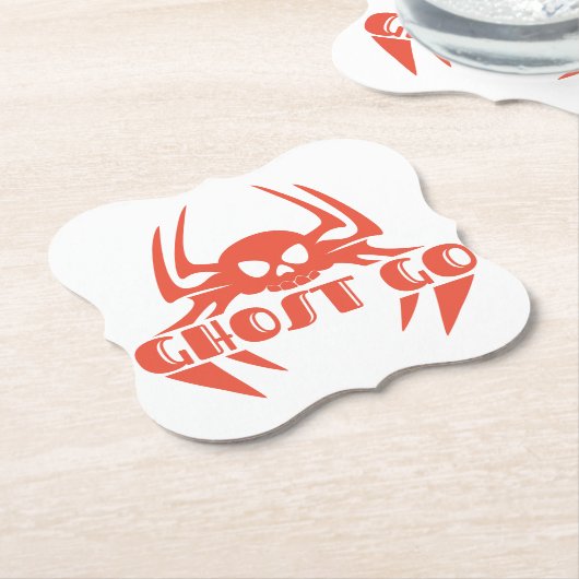 幽霊ゴー不気味シーズン ペーパーコースター (アングル)