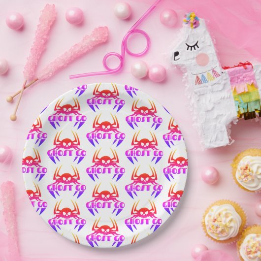 幽霊ゴー不気味シーズン ペーパープレート (パーティー)