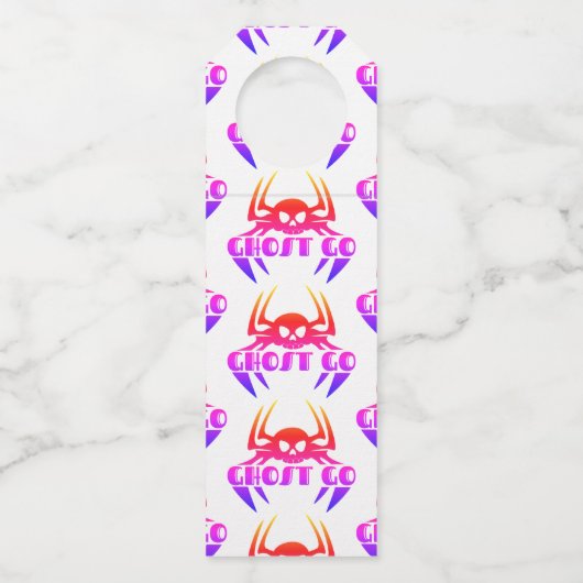 幽霊ゴー不気味シーズン ボトルネックタグ (正面)