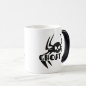 幽霊ゴー不気味シーズン モーフィングマグカップ (正面右)