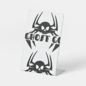 幽霊ゴー不気味シーズン 台座サイン (正面)