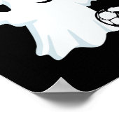 幽霊サッカーハロウィーン ポスター (角)