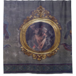 幽霊シャワーカーテン鏡 シャワーカーテン