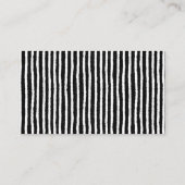 幽霊ジェンダーリビールおむつラッフルチケット エンクロージャーカード (裏面)