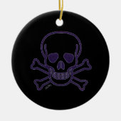 幽霊スカルセラミックオーナメント セラミックオーナメント (正面)