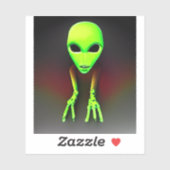 幽霊スカル不気味 シール (シート)