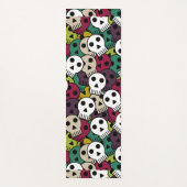 幽霊スカル ヨガマット (正面)