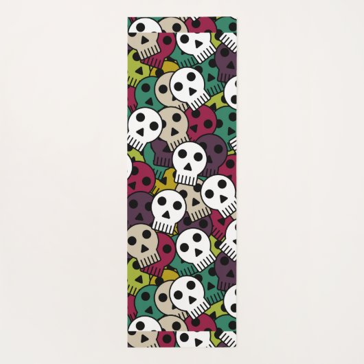 幽霊スカル ヨガマット (裏面)